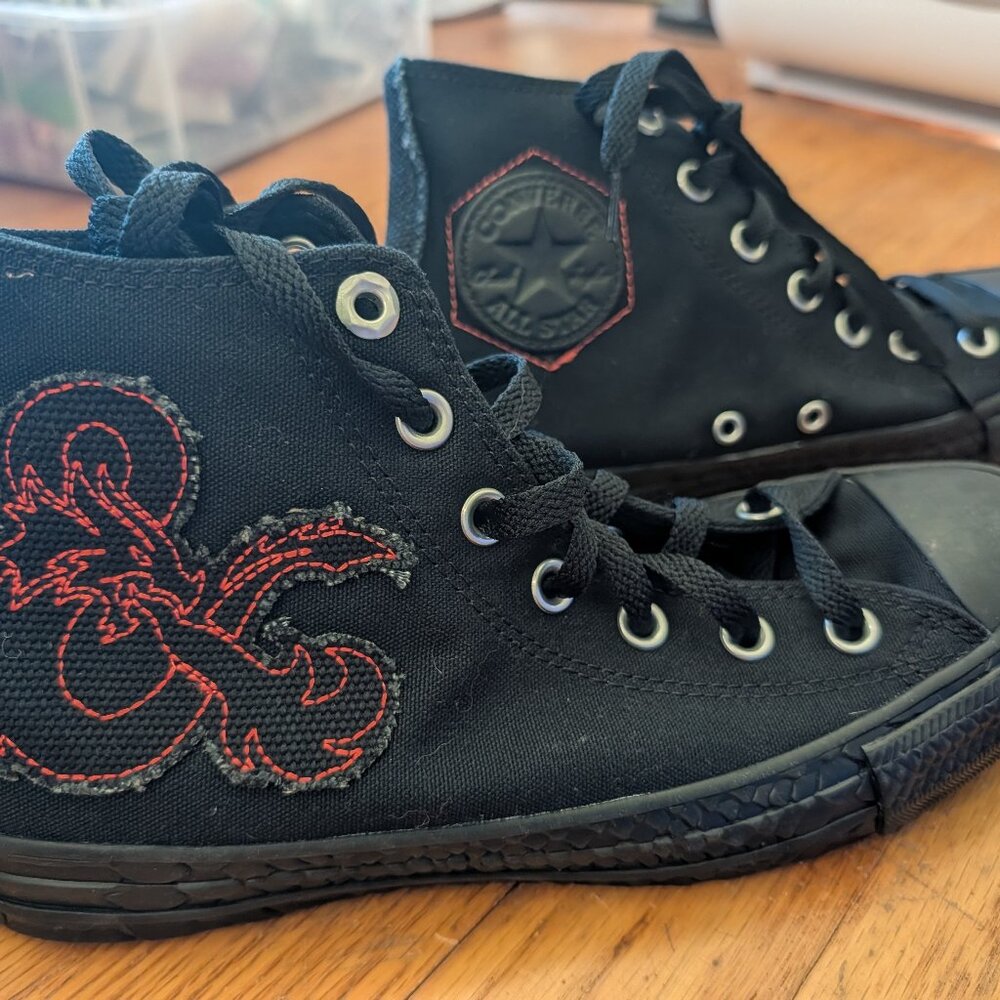 Converse x Dungeons and Dragons Chuck Taylors